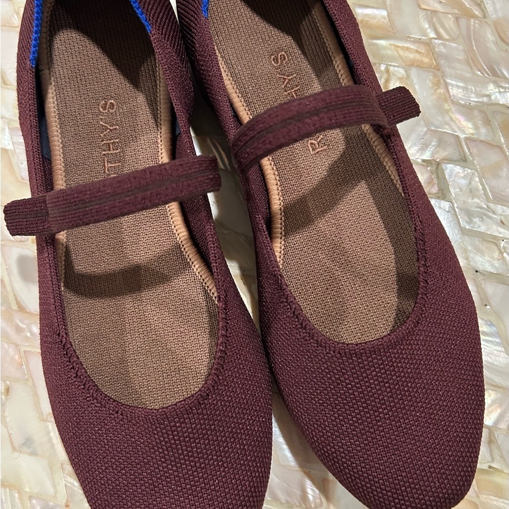 Rothy's Square Mary Jane 7.5 Cabernet